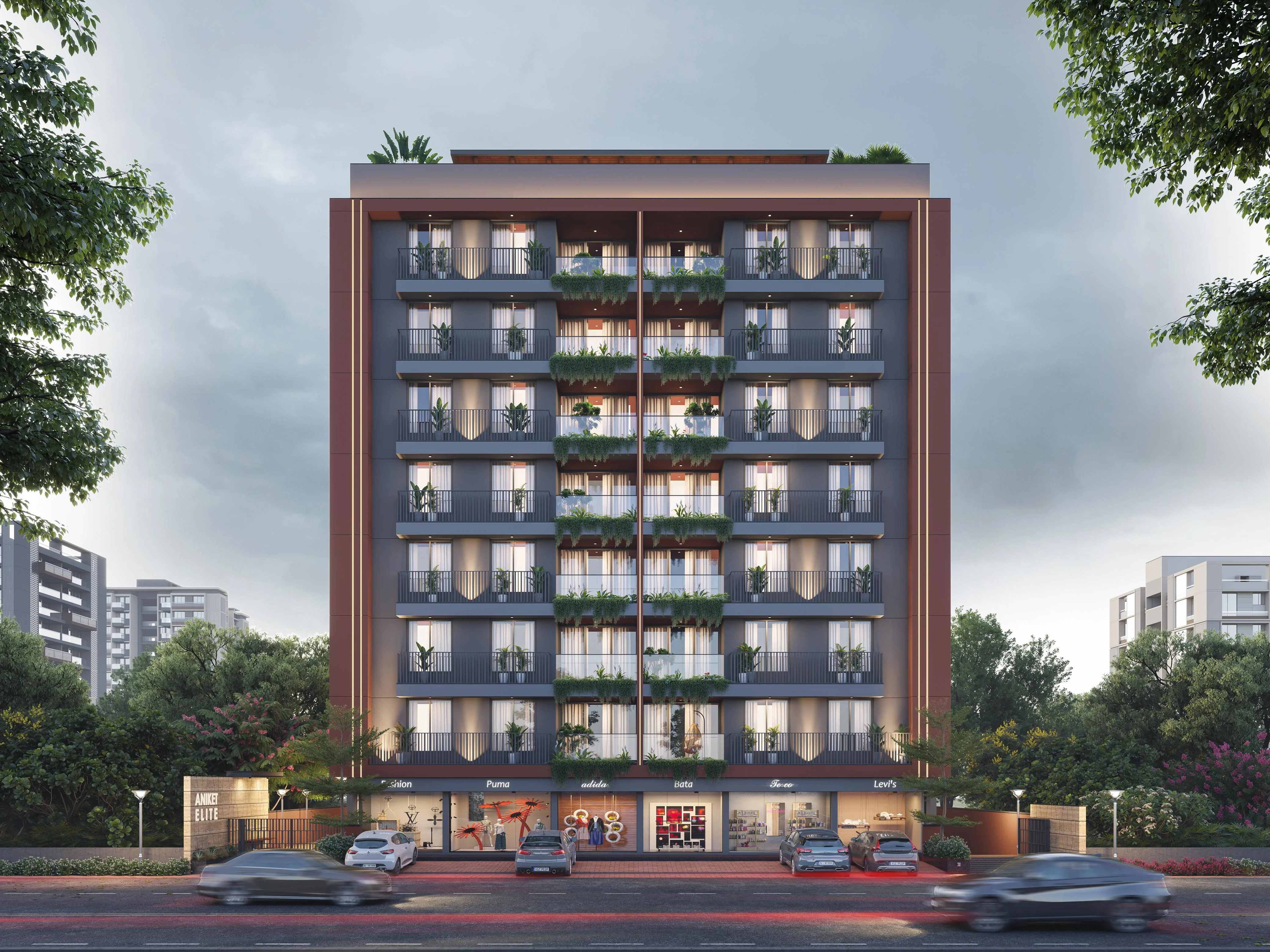 Premium 2 BHK Apartment / Flat with Modern Club Facilities in Ahmedabad